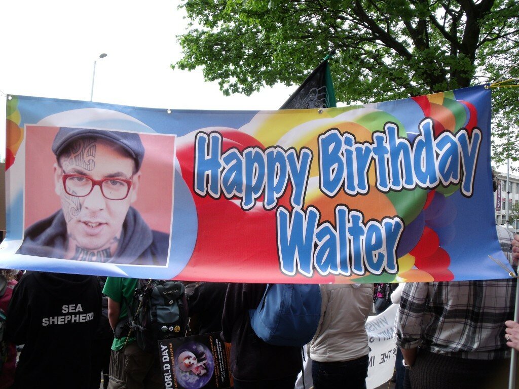 UK supporters birthday banner